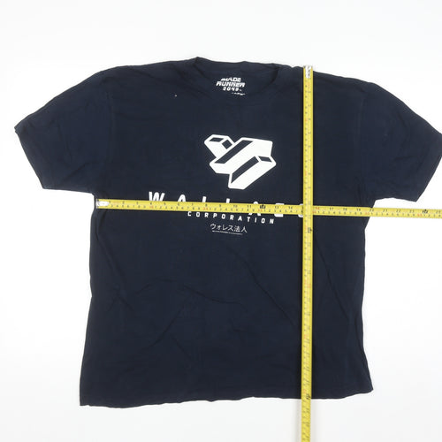 Lootwear Blade Runner 2049 Wallace Corporation Navy Men's L Graphic T-Shirt