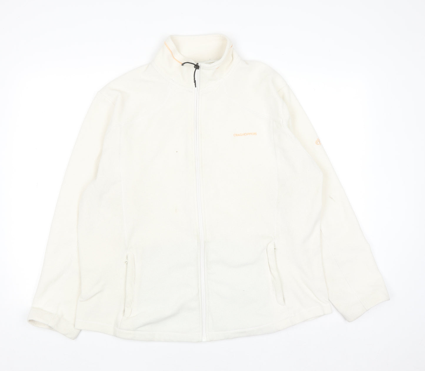 Craghoppers Women’s Ivory Full Zip Fleece Jacket UK 20