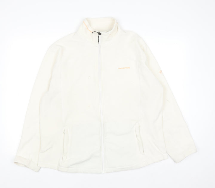Craghoppers Women’s Ivory Full Zip Fleece Jacket UK 20