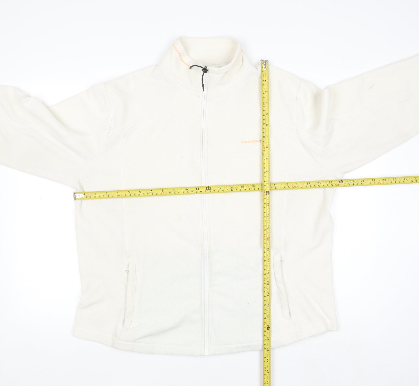 Craghoppers Women’s Ivory Full Zip Fleece Jacket UK 20