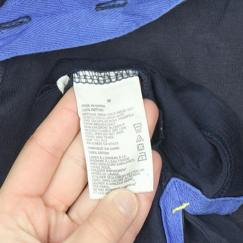 Nautica Men's Blue Slim Fit Cotton Polo Shirt Size M