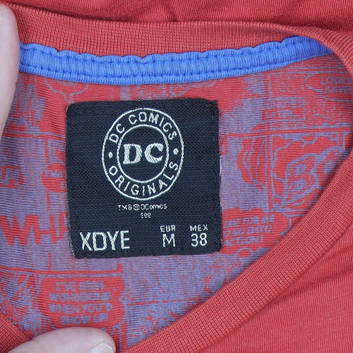 DC Comics Originals Men’s Red The Penguin Graphic T-Shirt Medium