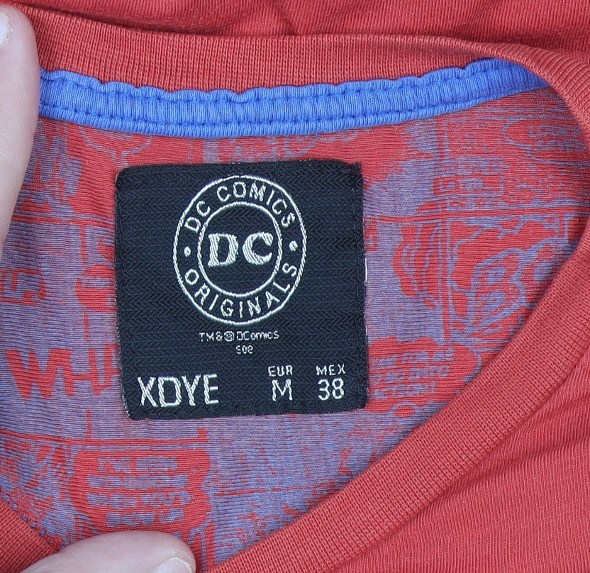 DC Comics Originals Men’s Red The Penguin Graphic T-Shirt Medium