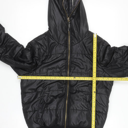 Hang Ten Casual Women's Black L Hooded Puffer Jacket