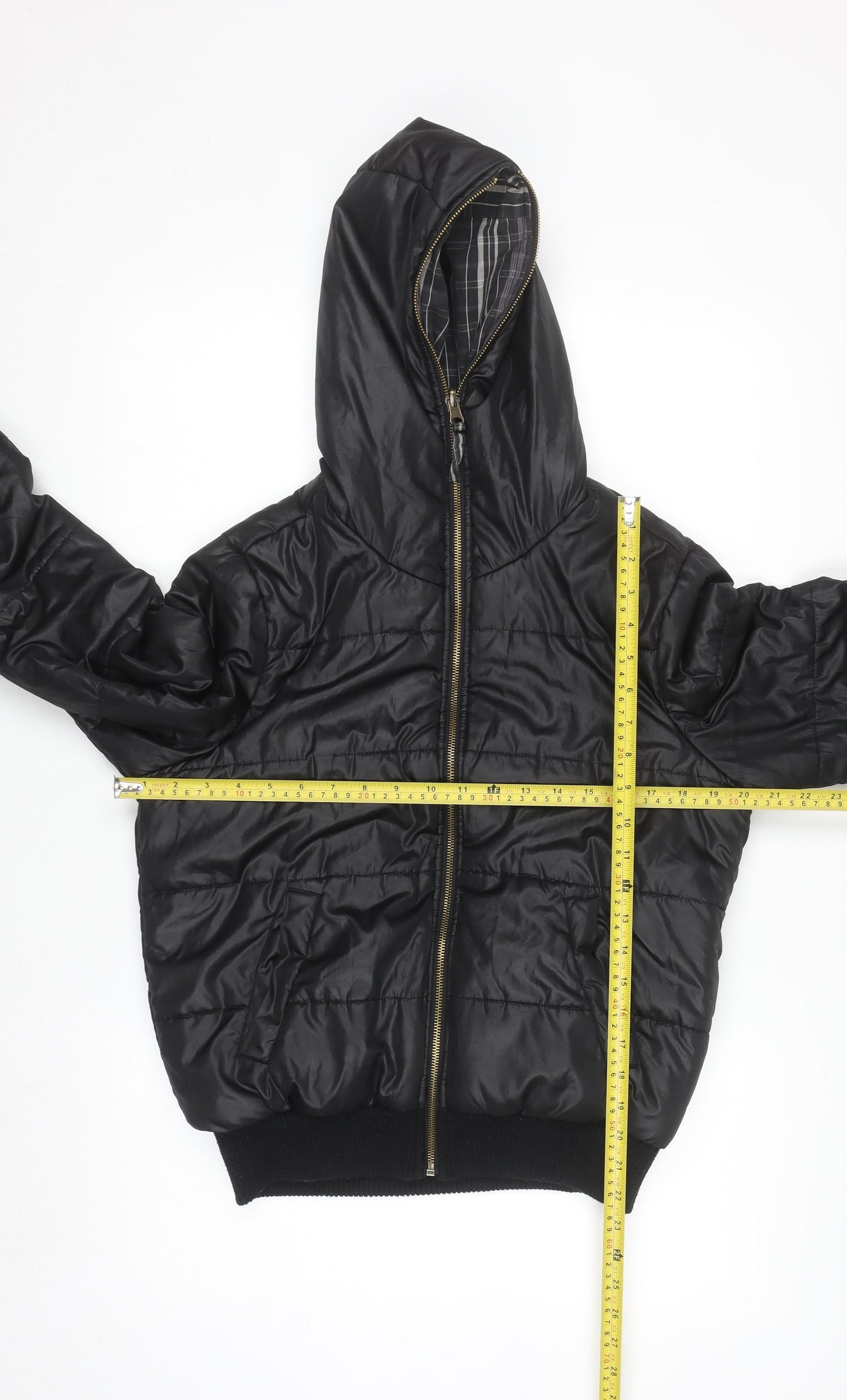 Hang Ten Casual Women's Black L Hooded Puffer Jacket