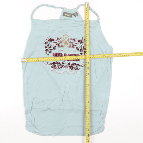 Ted Baker Women's Blue Halter Camisole Tank Top Size 8