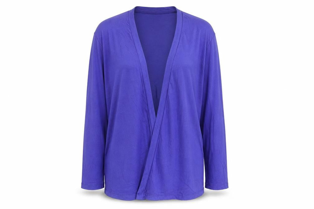 BHS Women’s Royal Blue Viscose Long Sleeve Cardigan Size 12