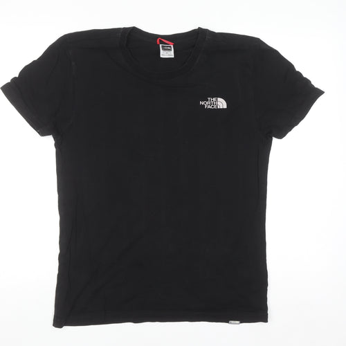 The North Face Men's Black Small Crew Neck Cotton T-Shirt