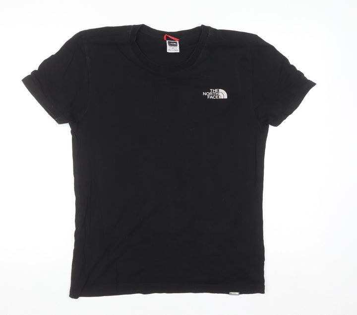 The North Face Men's Black Small Crew Neck Cotton T-Shirt