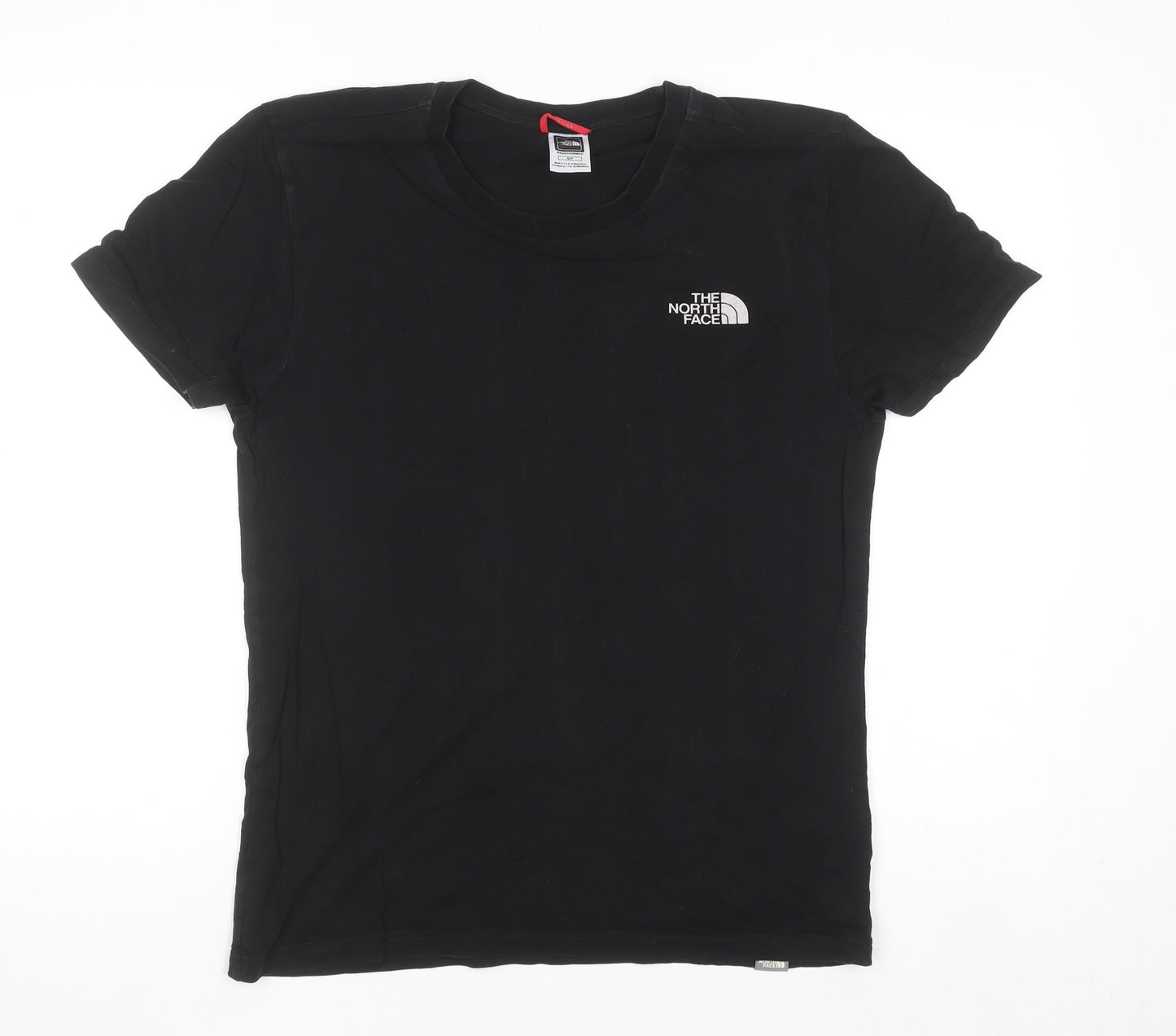 The North Face Men's Black Small Crew Neck Cotton T-Shirt