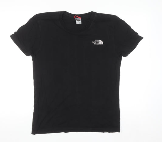 The North Face Men's Black Small Crew Neck Cotton T-Shirt