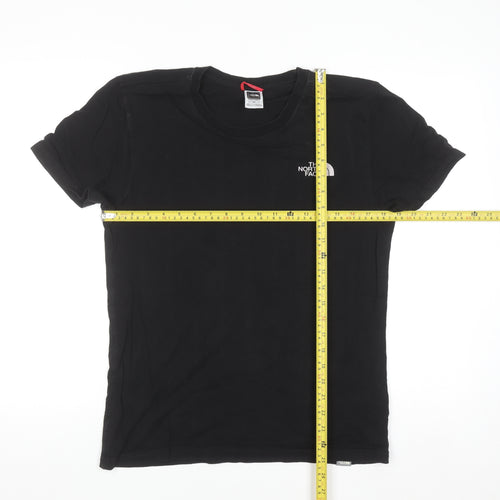 The North Face Men's Black Small Crew Neck Cotton T-Shirt