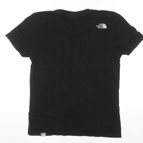 The North Face Men's Black Small Crew Neck Cotton T-Shirt