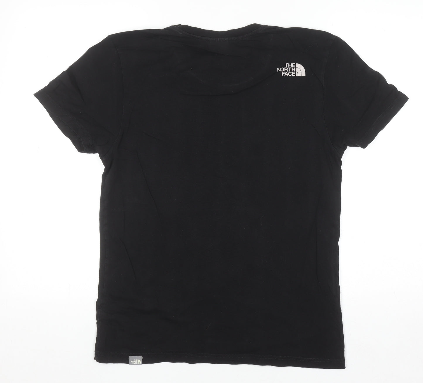 The North Face Men's Black Small Crew Neck Cotton T-Shirt