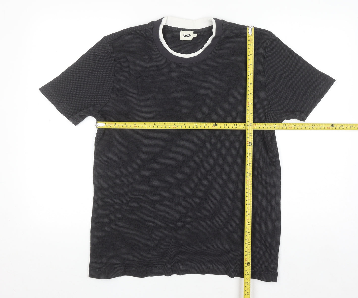 Beymen Club Men's Black XL Short Sleeve Crew Neck T-Shirt