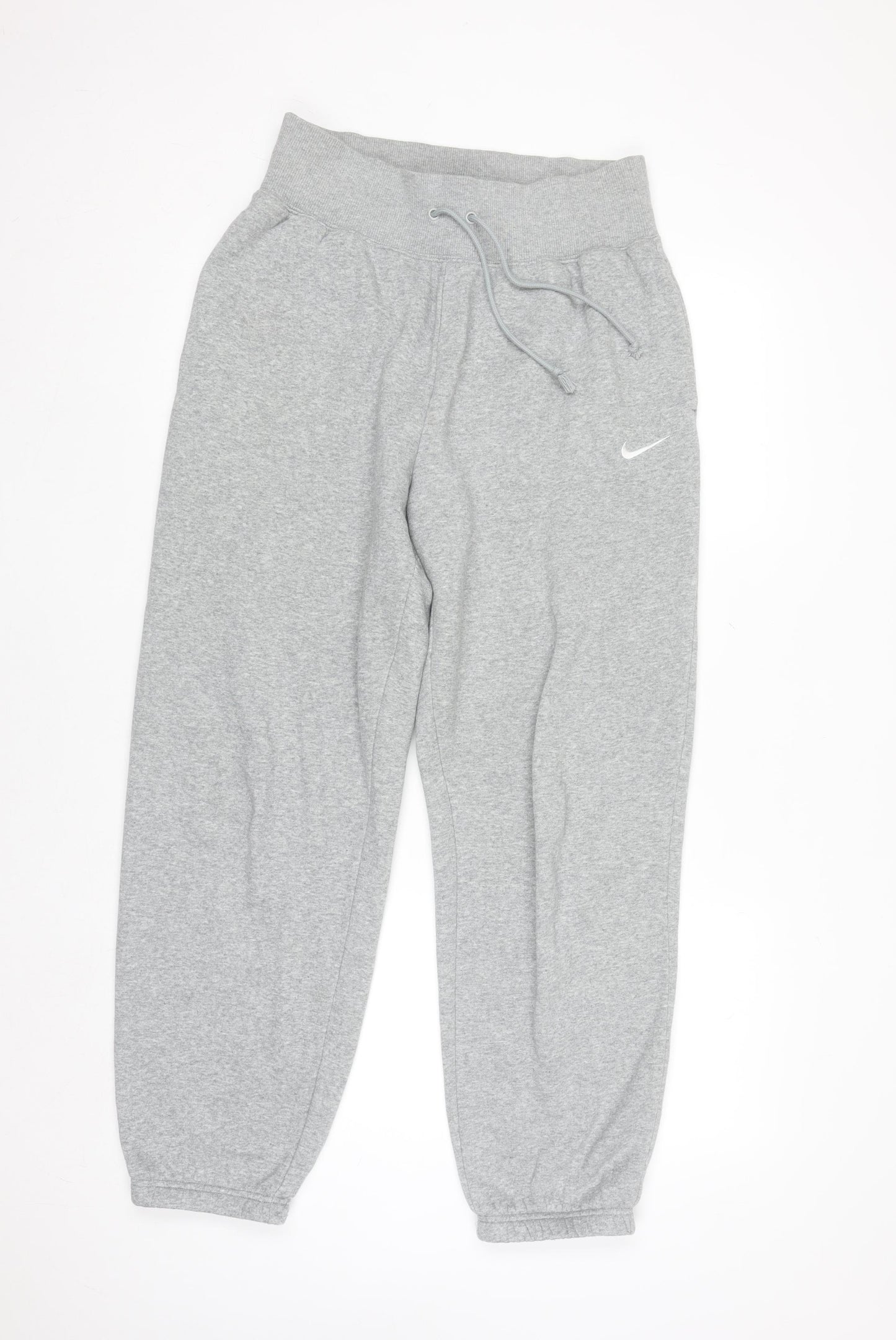 Nike Men's Grey Small Sweatpants Jogger Trousers Cotton Blend