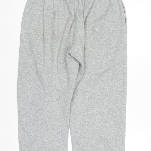 Nike Men's Grey Small Sweatpants Jogger Trousers Cotton Blend