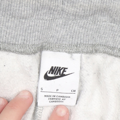 Nike Men's Grey Small Sweatpants Jogger Trousers Cotton Blend