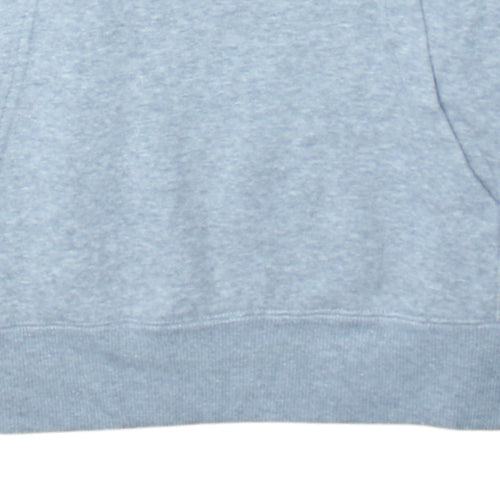 Fila Men’s Grey Pullover Hoodie Small Regular Fit Fleece