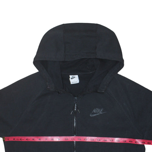 Nike Men's Black Full Zip Hoodie Size L Regular Fit