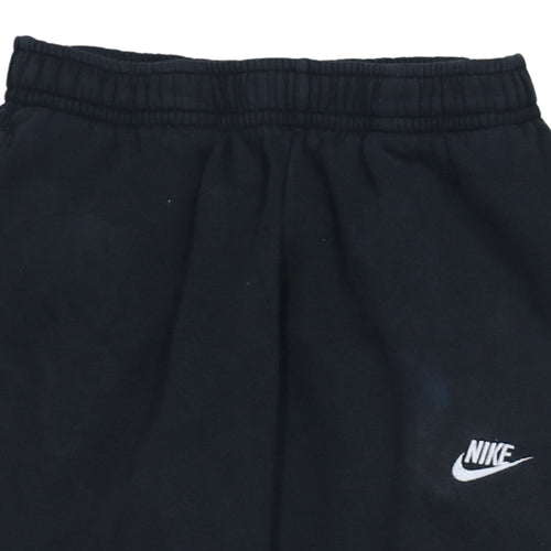 Nike Men's Black Small Fleece Sweatpants Joggers