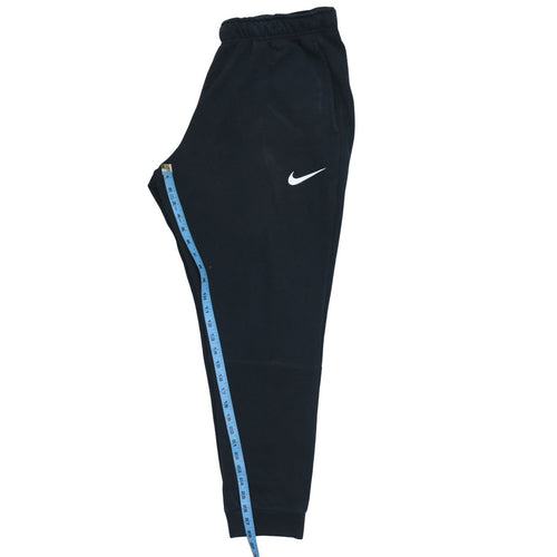 Nike Men's Black Dri-FIT Joggers XL Regular Fit Tapered Trousers