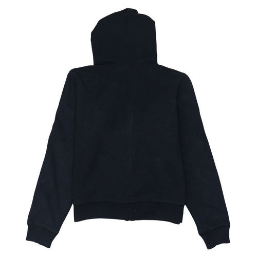 GAP Womens Black XS Full Zip Hoodie Stretch Cotton Blend