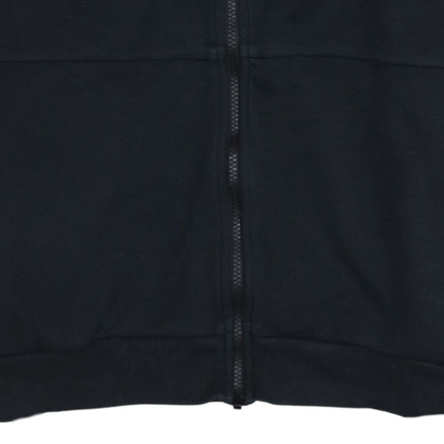 Puma Men's Black Full Zip Collared Sweatshirt XL Sportswear