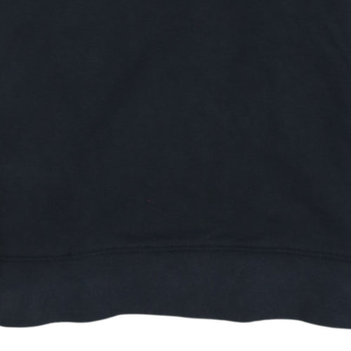 Emporio Armani EA7 Men's Black Cotton Crew Neck Sweatshirt M