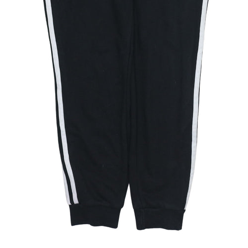 Adidas Womens Black Jogger Sweatpants Size 12-14 Elastic Waist