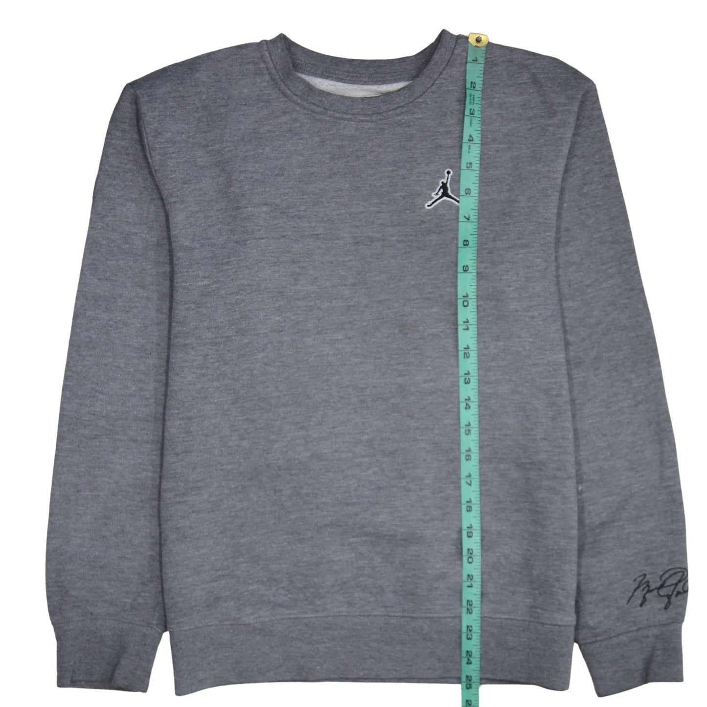 Jordan Boys Grey Fleece Pullover Sweatshirt 14-15 Years Regular Fit