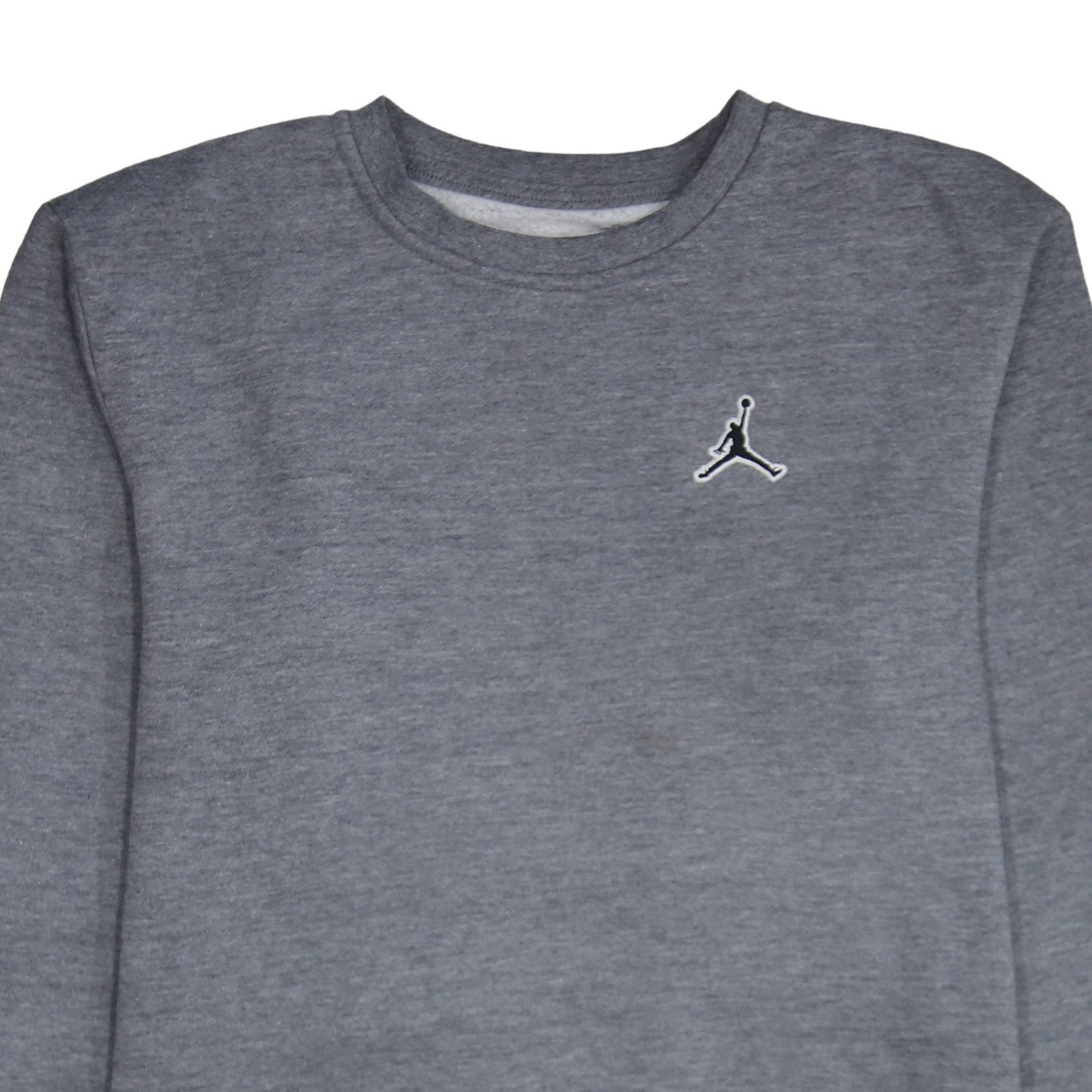 Jordan Boys Grey Fleece Pullover Sweatshirt 14-15 Years Regular Fit