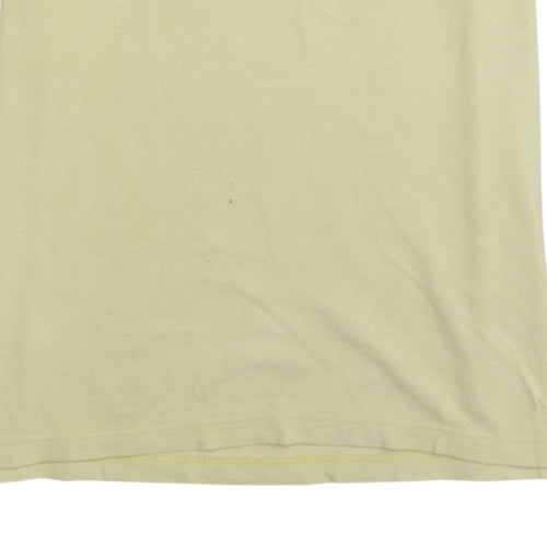 Tommy Hilfiger Men’s Beige Slim Fit Cotton Polo Shirt Size S