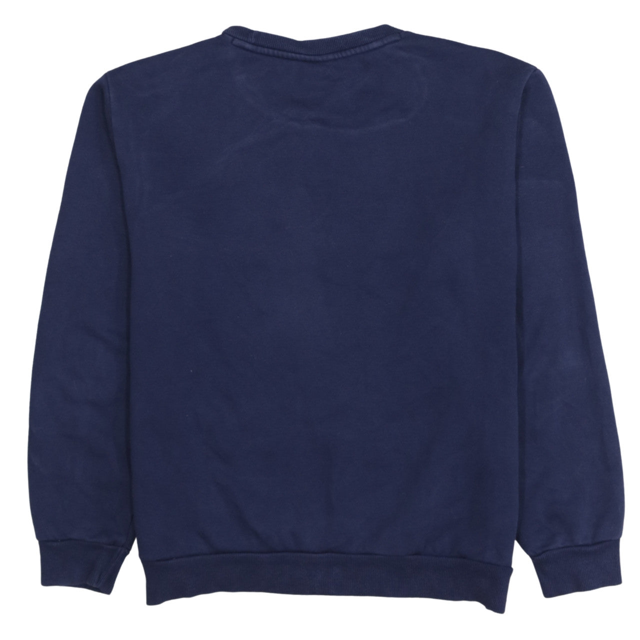 Puma Men's Blue Logo Crew Neck Fleece Sweatshirt Size M