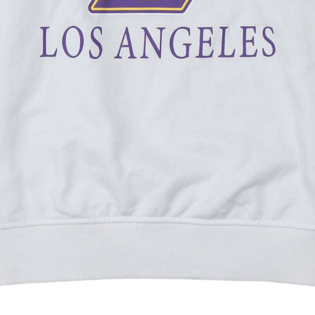Primark NBA Los Angeles Lakers White Sweatshirt XS Women's Casual Pullover