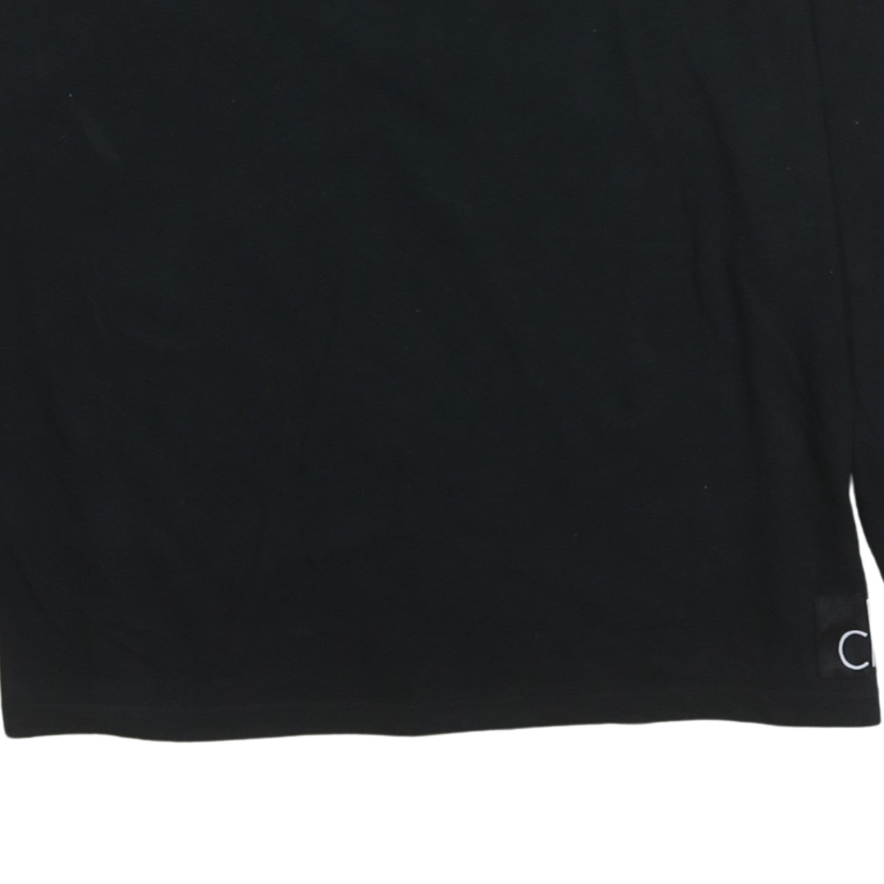 Calvin Klein Men's Black Cotton Long Sleeve Pyjama Top L
