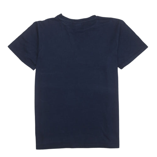 Fila Women's Blue Short Sleeve Cotton T-Shirt M