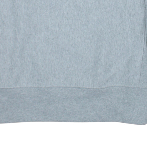 Champion Mens Grey Large Pullover Crew Neck Logo Sweatshirt