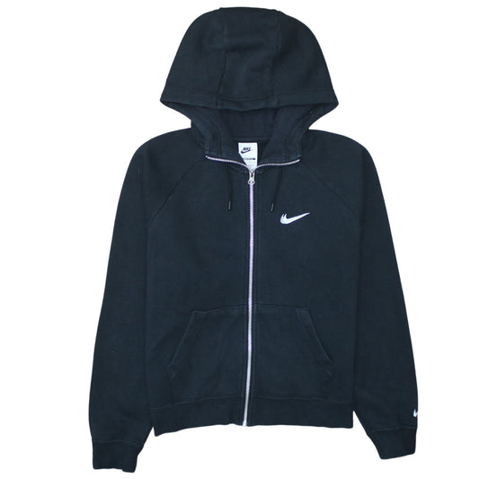 Nike Women's Black XS Loose Fit Full Zip Hoodie Sweatshirt