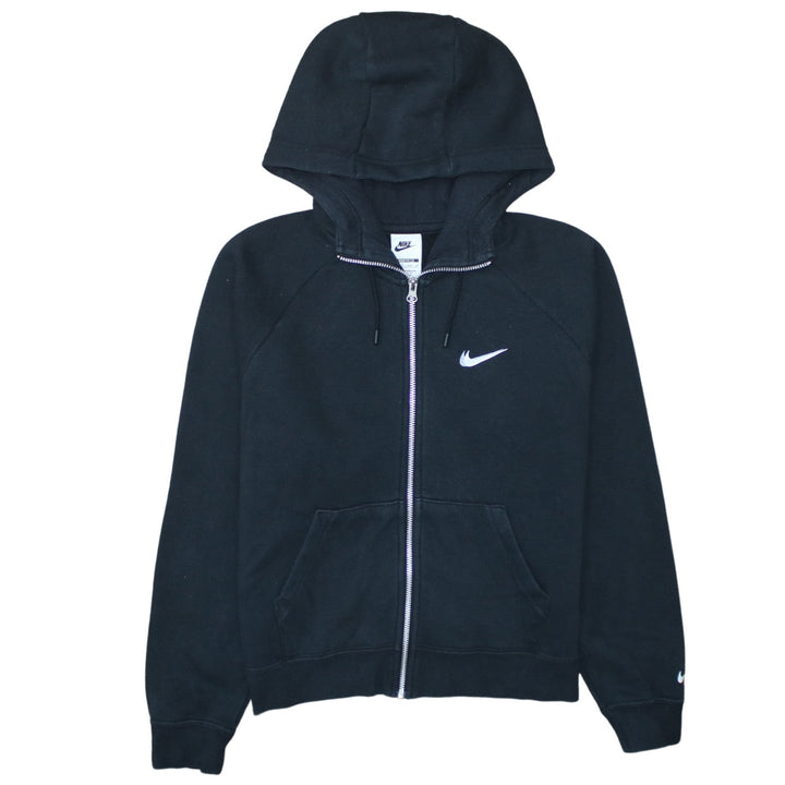 Nike Women's Black XS Loose Fit Full Zip Hoodie Sweatshirt
