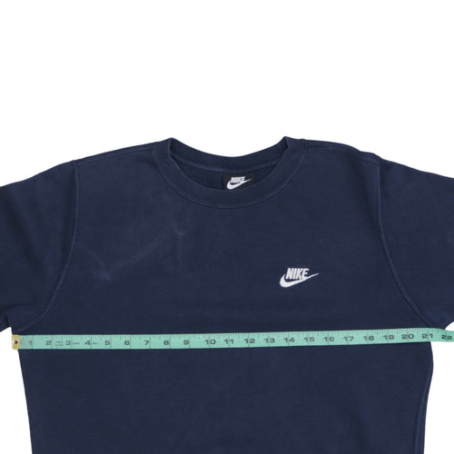 Nike Men's Blue Crew Neck Pullover Sweatshirt Size S