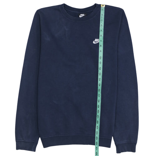 Nike Men's Blue Crew Neck Pullover Sweatshirt Size S