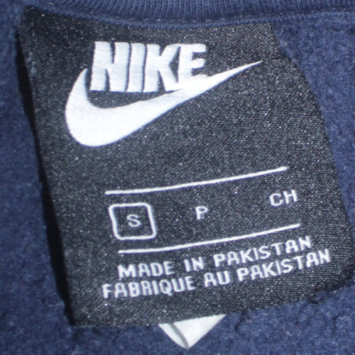 Nike Men's Blue Crew Neck Pullover Sweatshirt Size S