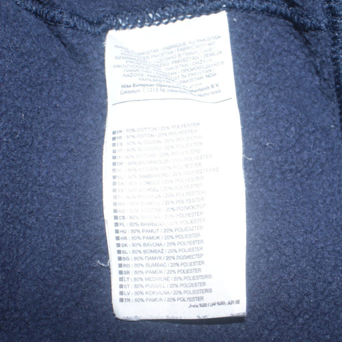 Nike Men's Blue Crew Neck Pullover Sweatshirt Size S