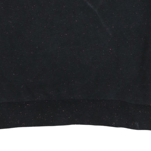 Puma Womens Black Crew Neck Pullover Sweatshirt UK 8