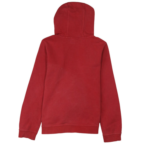 Nike Boys Red Pullover Hoodie XL Cotton Blend Logo Sweatshirt