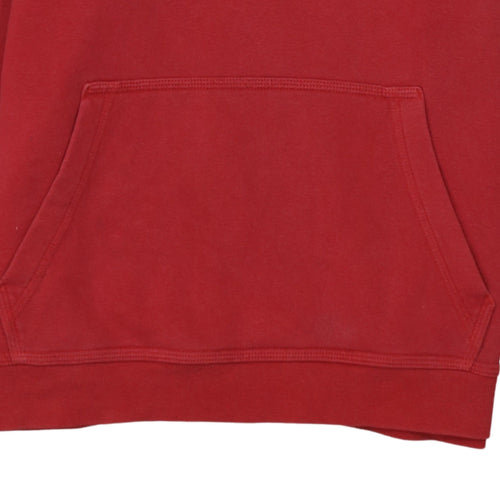 Nike Boys Red Pullover Hoodie XL Cotton Blend Logo Sweatshirt