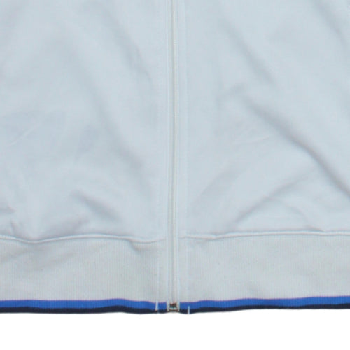 Tommy Hilfiger Boys White Blue Full Zip Sweatshirt Size 12-14 Years