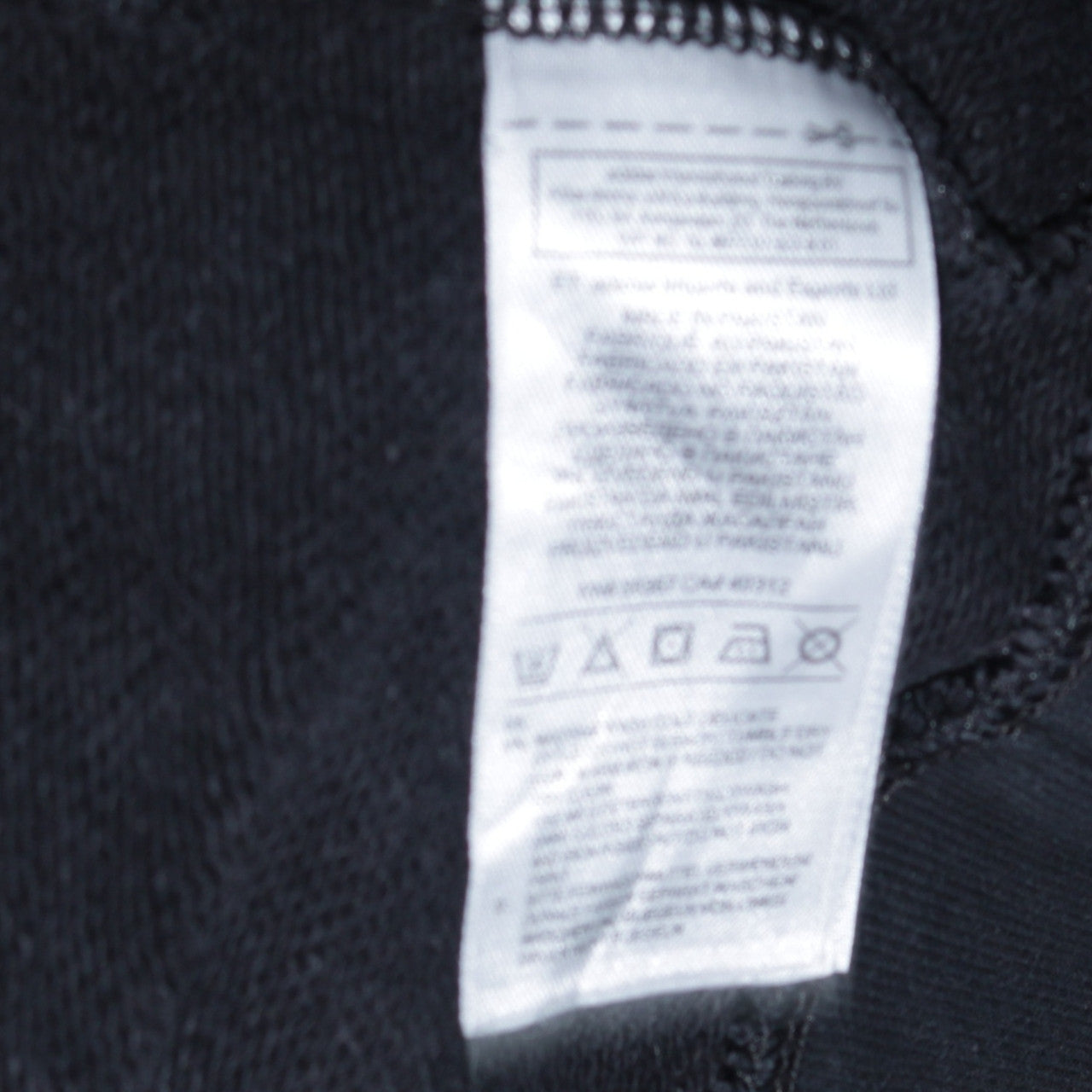 Adidas Womens Black Logo Crew Neck Sweatshirt Size 12