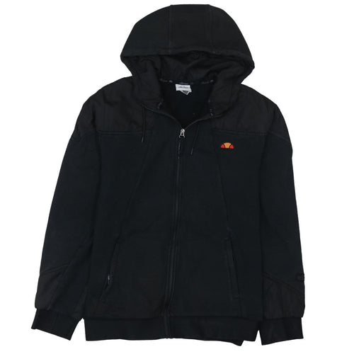 Ellesse Men’s Black Full Zip Hoodie Size L Regular Fit
